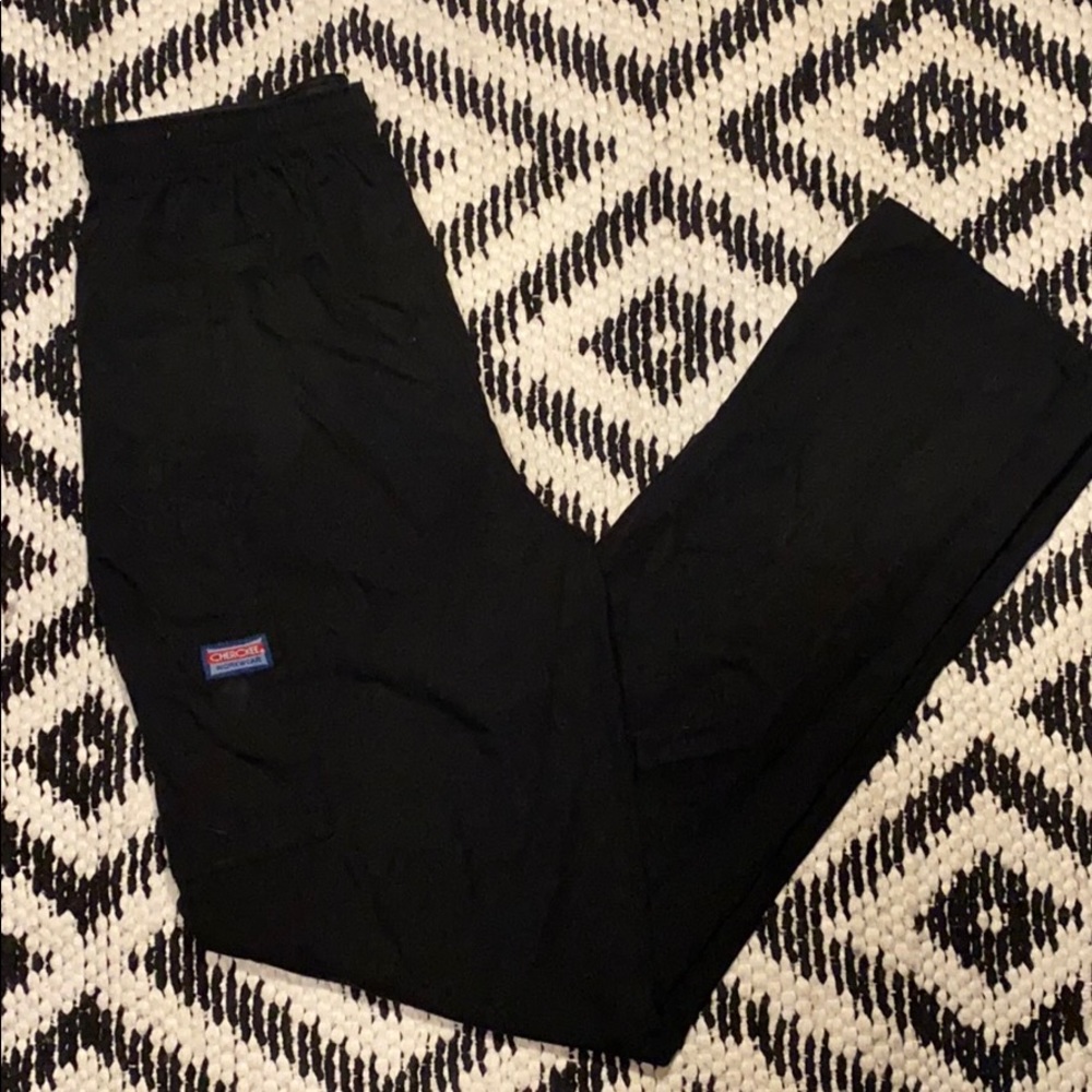 Cherokee black scrub pants
